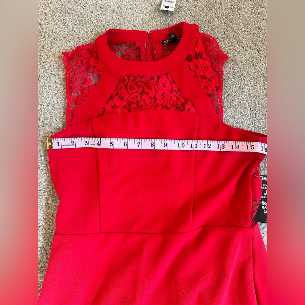 Express Red Dress - Picture 5 of 10